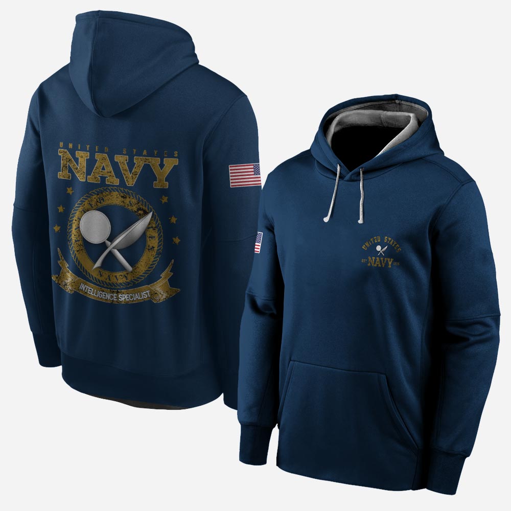 Intelligence specialist - United States Navy Rating - Hoodie - Medalmerch